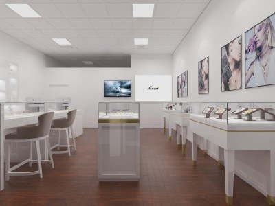 现代珠宝首饰店3D模型下载